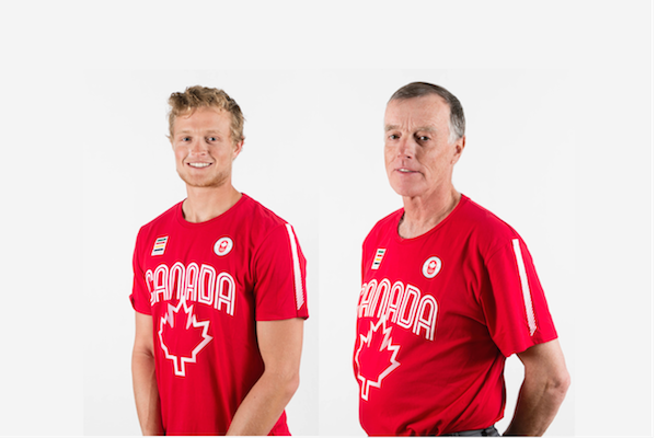 Evert McLaughlin (left) and Terry McLaughlin (right). Photo: Sail Canada