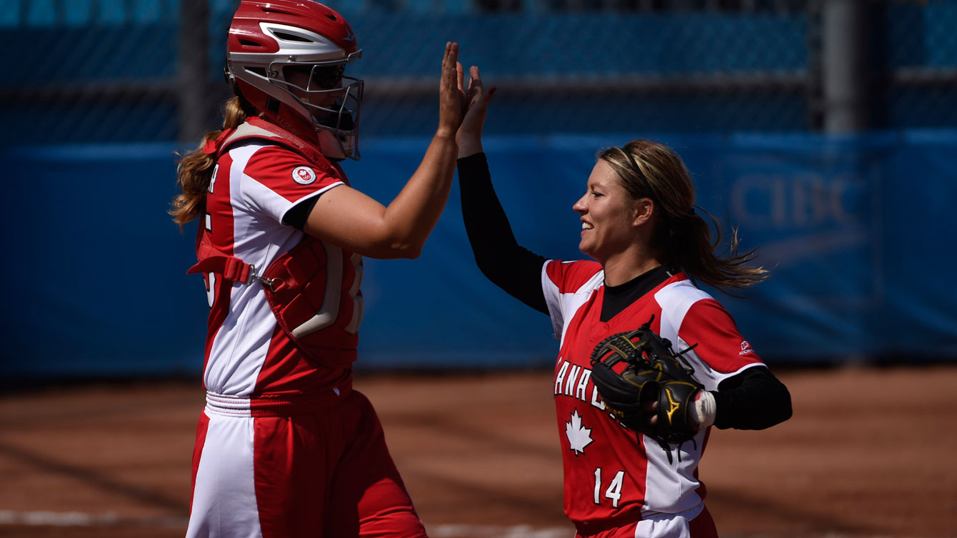 The Canadian women defeated the USA on Day 16 at TO2015 for their second ever Pan Am baseball gold.