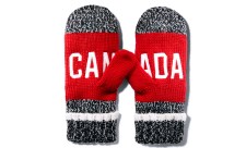 2016 Hudson's Bay Red Mittens (Adult size).