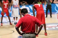 Puerto Rico's coach Rick Pitino, who also coaches the University of Louisville. (Photo: FIBA)