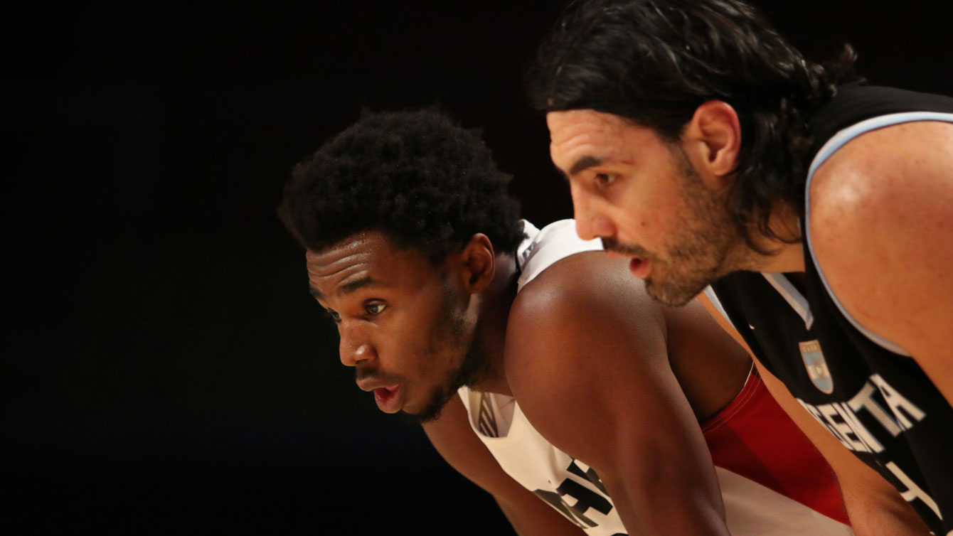 While Andrew Wiggins is the future for Canada Basketball, Luis Scola has been his country's anchor for some time. (Photo: FIBA)