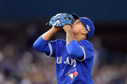 09742304 Marcus Stroman kept Canadians' hope for a championship alive in Game 5.