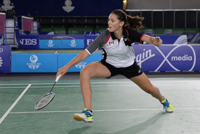 Rachael Honderich Rachael Honderich, badminton.