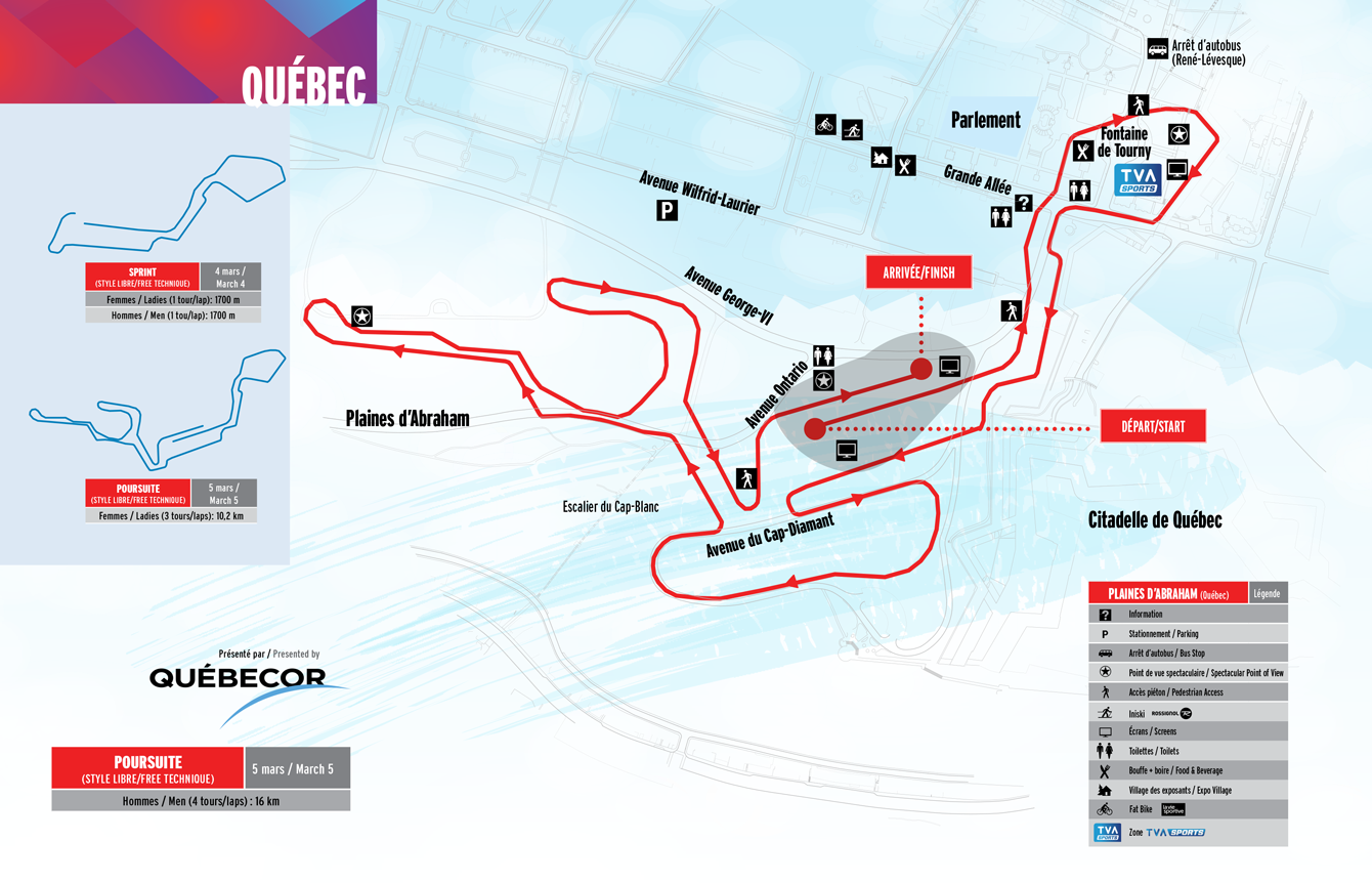 Quebec Ski Tour Course