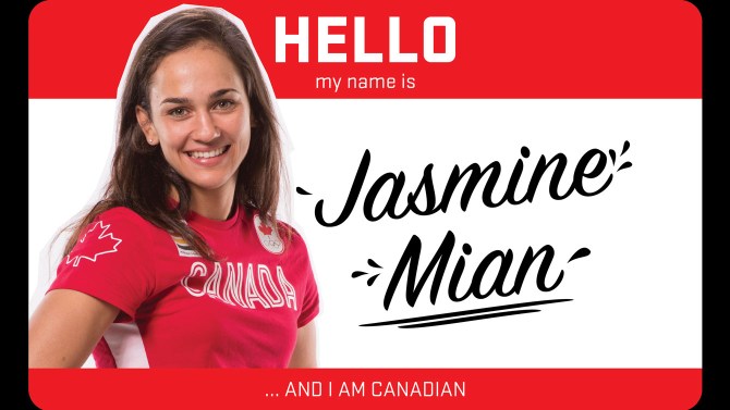 Hi, my name is Jasmine Mian and I wrestle