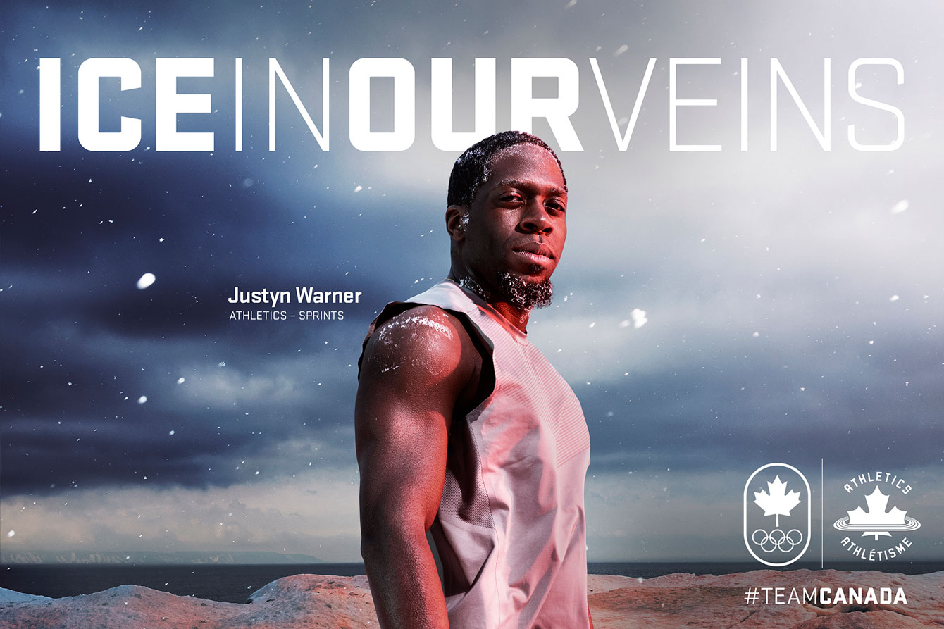 Justyn Warner, athletics (sprint)