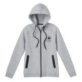 Womens Maple Leaf Hoodie, Grey---Front, $95