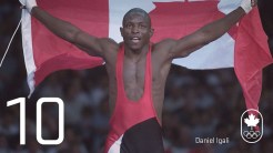 Day 10 - Daniel Igali: Sydney 2000, wrestling (gold)