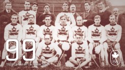 Day 99 - Canadian lacrosse team: London 1908, lacrosse (gold)