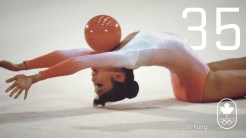 Day 35 - Lori Fung: Los Angeles 1984, rhythmic gymnastics (gold)
