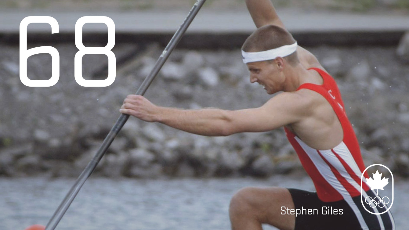 Day 68 - Stephen Giles: Sydney 2000, canoe sprint (bronze)