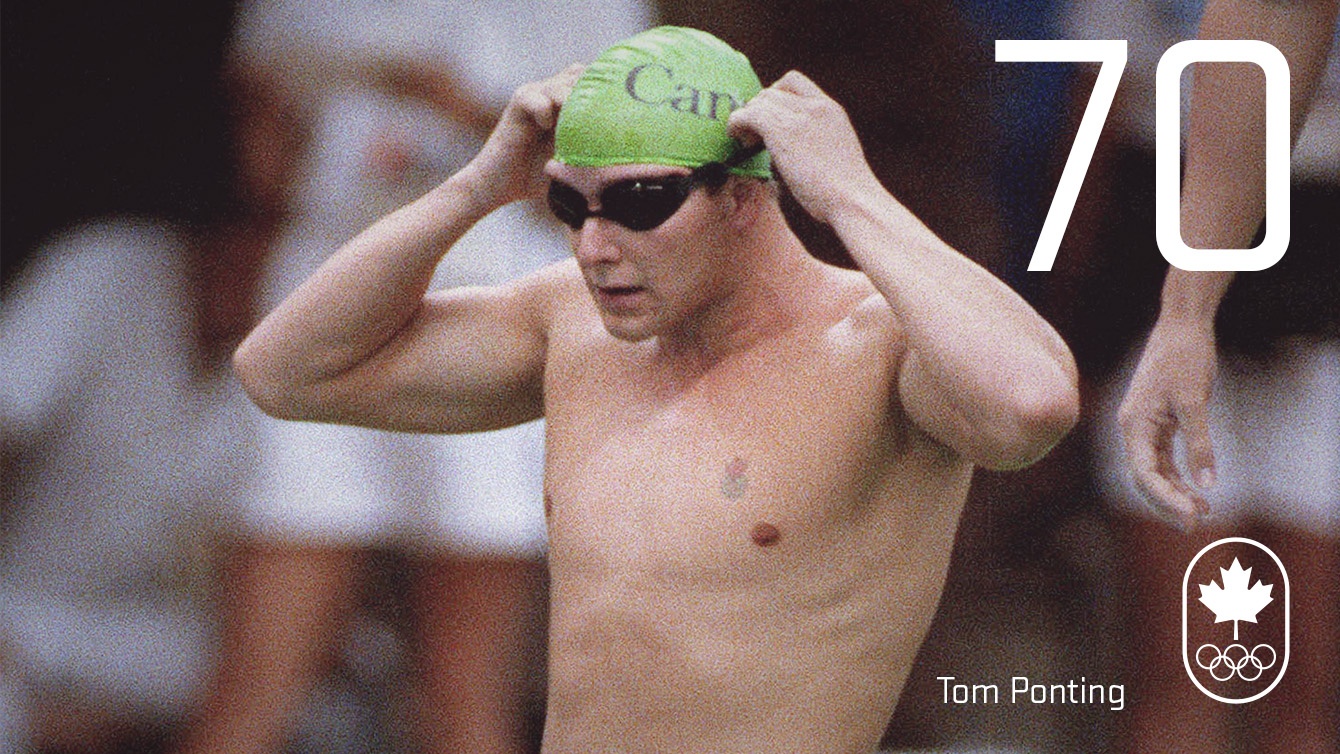 Day 70 - Tom Ponting: Seoul 1988, swimming (silver)