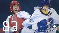 Day 83 - Karine Sergerie: Beijing 2008, taekwondo (silver)