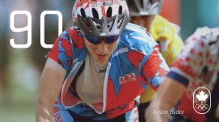 Day 90 - Alison Sydor: Atlanta 1996, cycling (silver)