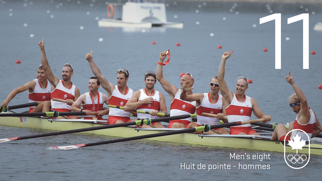 Day 11 - Men's eight: Beijing 2008, rowing (gold)