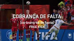 Free Kick phonetic, Carioca Crash Course football edition