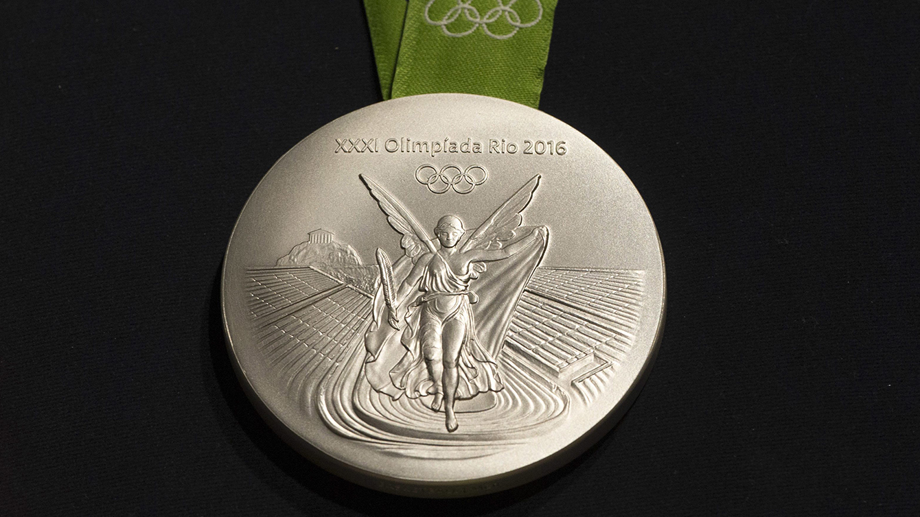 Rio 2016 silver medal