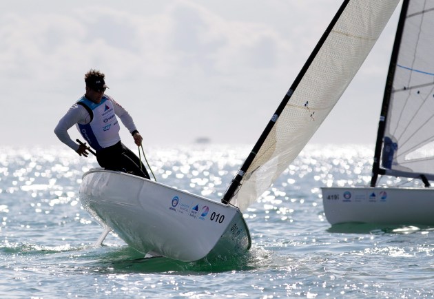 Tom Ramshaw sailing