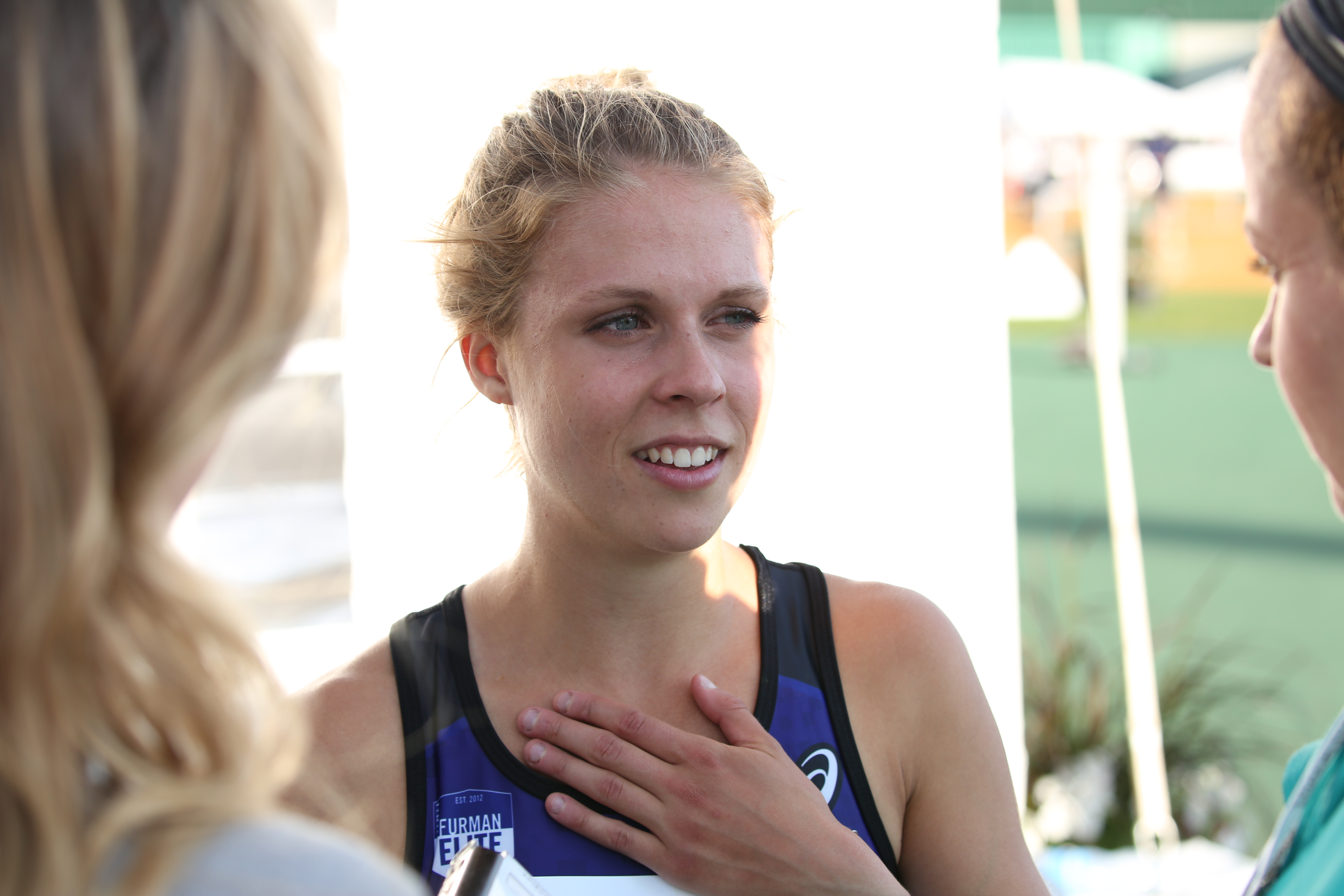 Erin Teschuk, headed to Rio for the 3000m steeplechase after qualifying for at the Canadian Track and Field Championships and Selection Trials for the 2016 Summer Olympic and Paralympic Games, in Edmonton, Alta. (Steve Boudraeu/COC).