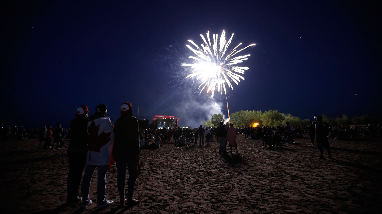 Beach-Party-Fireworks-