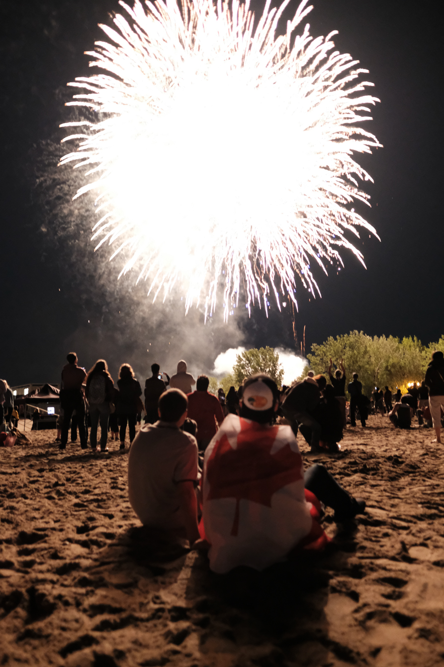 Beach Party Fireworks