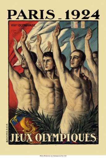 Paris 1924 poster Paris 1924 official poster / Photo via The Olympic Museum