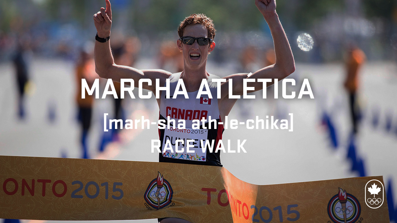 Race walk (marcha atlética), Carioca Crash Course, athletics edition