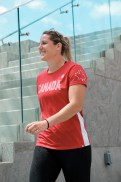 Canada's Rio 2016 Women's Rugby Sevens send-off at Toronto Nathan Phillips Square on July 26, 2016