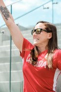 Canada's Rio 2016 Women's Rugby Sevens send-off at Toronto Nathan Phillips Square on July 26, 2016