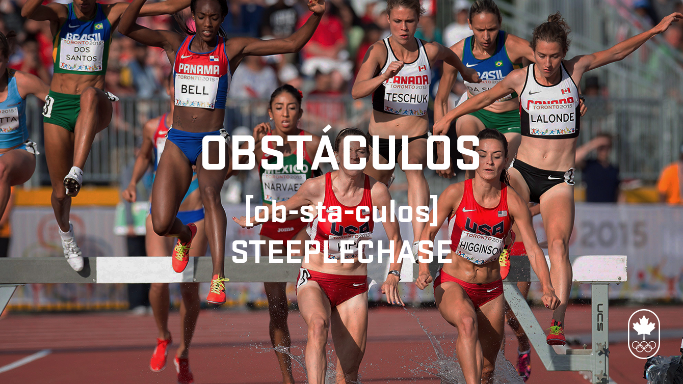Steeplechase (obstáculos), Carioca Crash Course, athletics edition