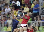 Women's Rugby, Rio 2016. Aug. 7, 2016. AP Photo/Themba Hadebe