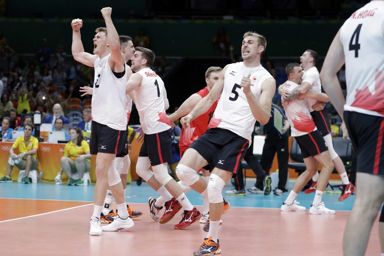 Men's Volleyball, Rio 2016. Aug. 7, 2016. (AP Photo/Jeff Roberson)
