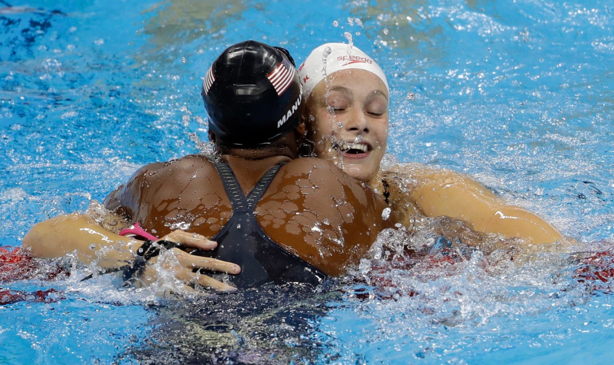 Rio 2016: Penny Oleksiak 100m freestyle