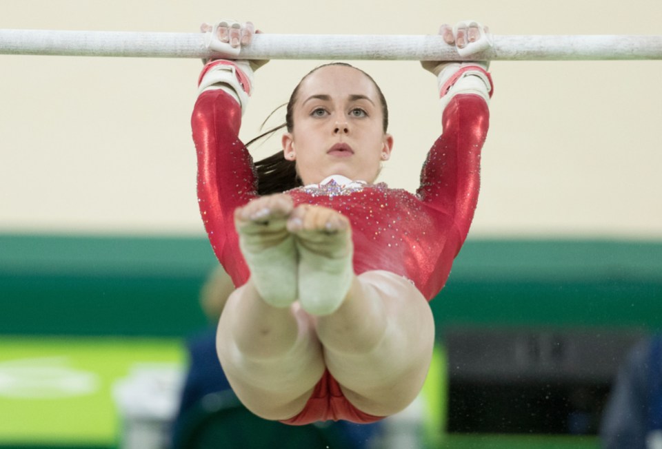 Rio 2016: Isabela Onyshko Canada's Isabela Onyshko performs at the artistic gymnastics women's qualification at the 2016 Summer Olympics in Rio de Janeiro, Brazil, Sunday, Aug. 7, 2016.
