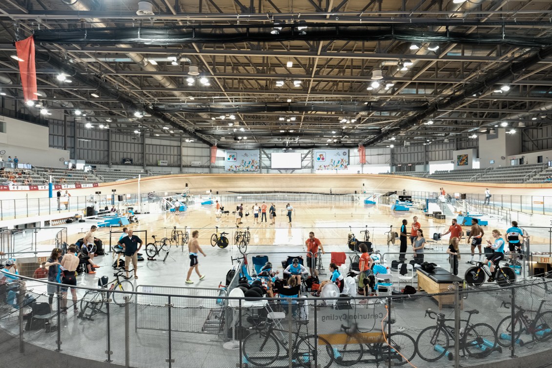 The Milton velodrome - home of Cycling Canada's track team and a Toronto 2015 Pan Am Games legacy on July 29, 2016.