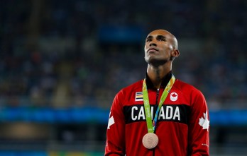 Damien Warner, Rio 2016. August 19, 2016. COC Photo/Stephen Hosier