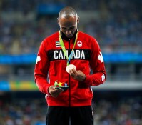 Damien Warner, Rio 2016. August 19, 2016. COC Photo/Stephen Hosier