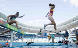 Canada's Erin Teschuk competes in the 3000m Steeplechase at the Olympic games in Rio de Janeiro, Brazil, Saturday, August 13, 2016. COC Photo by Jason Ransom