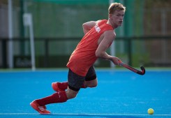 Brenden Bissett heads up field during a friendly match against New Zealand at the Olympic games in Rio de Janeiro, Brazil, Monday, August 1, 2016. COC Photo by Jason Ransom