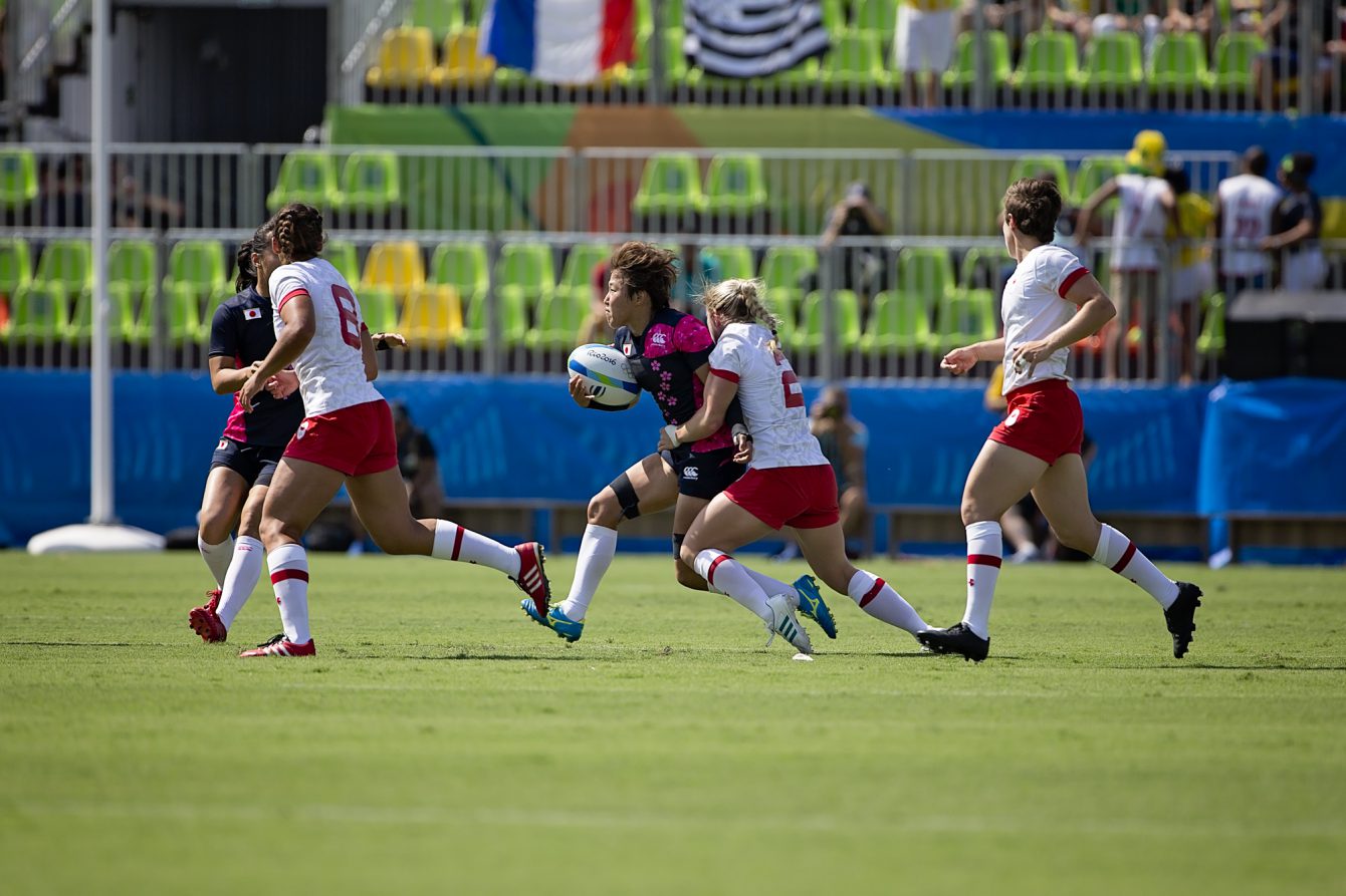 Rugby Prelims. CAN vs. JPN August 6, 2016. COC Photo/Paige Stewart