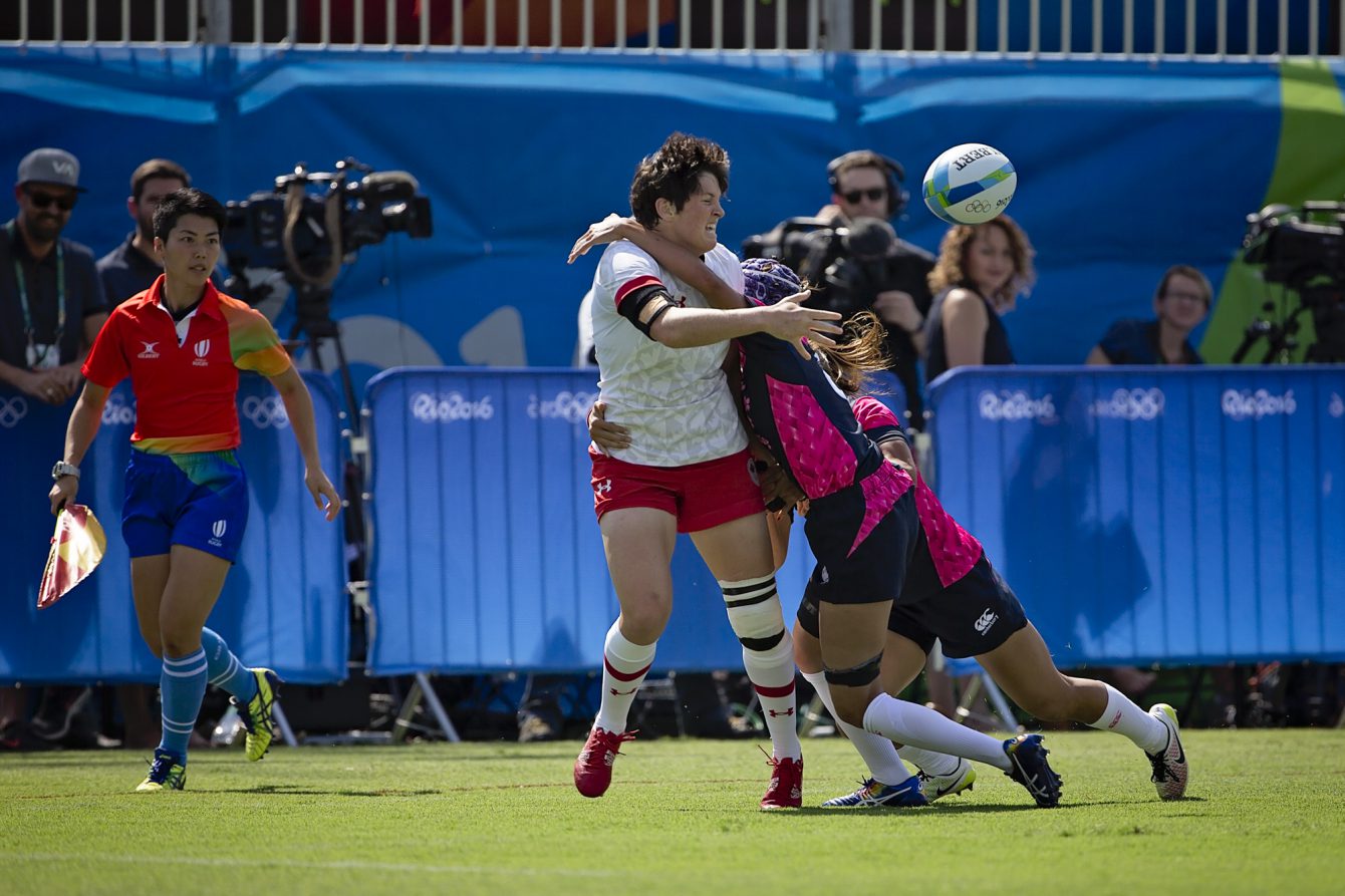 Rugby Prelims. CAN vs. JPN August 6, 2016. COC Photo/Paige Stewart