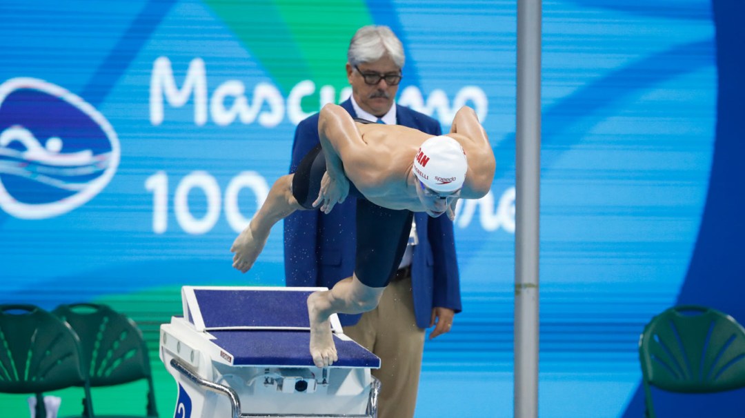 Rio 2016: Santo Condorelli - 100m Freestyle semis