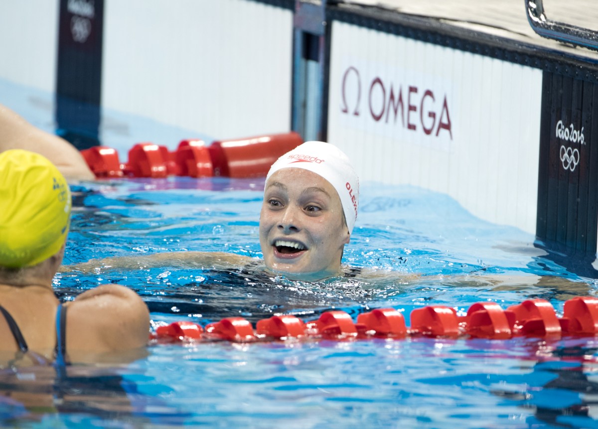 Rio 2016: Penny Oleksiak 100m freestyle