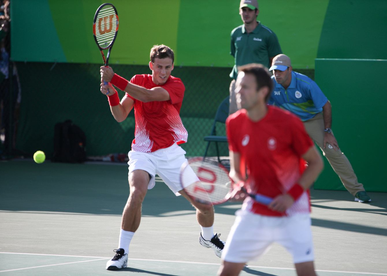 Rio 2016: Vasek Pospisil and Daniel Nestor, tennis