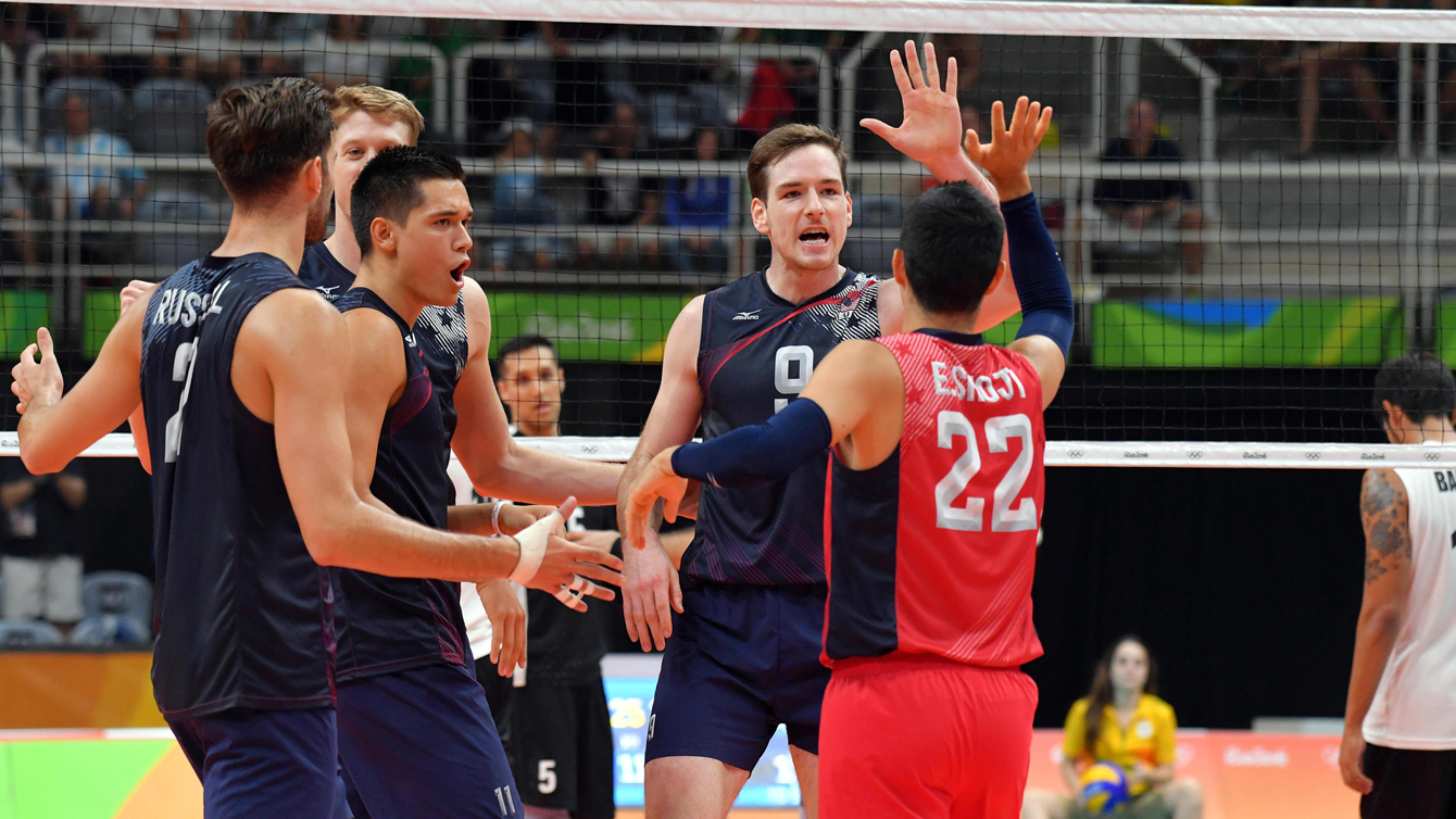Rio 2016: USA vs Mexico, men's volleyball