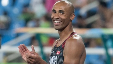 Damian Warner during Olympic decahlon on August 17, 2016 in Rio de Janeiro.