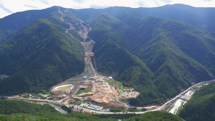 Jeongseon Alpine Centre (Photo: PyeongChang 2018)