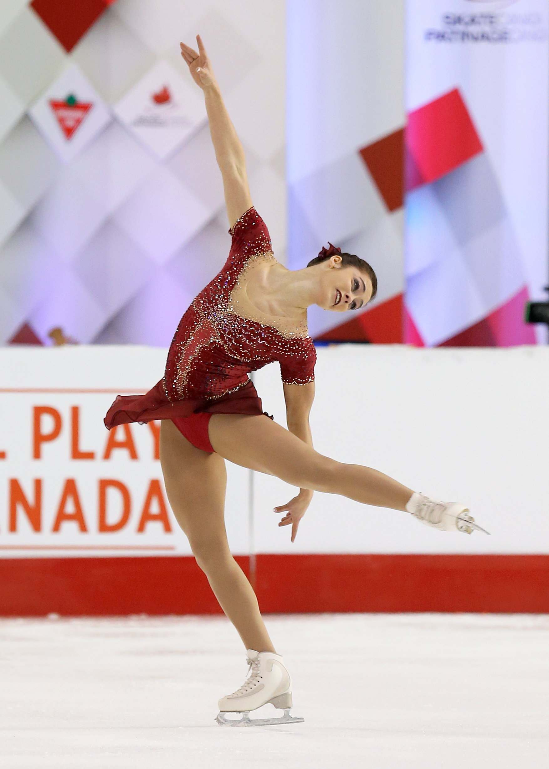 Kaetlyn Osmond in the free skate at the Canadian Tire National Skating Championships, January, 21, 2017 PHOTO: Greg Kolz