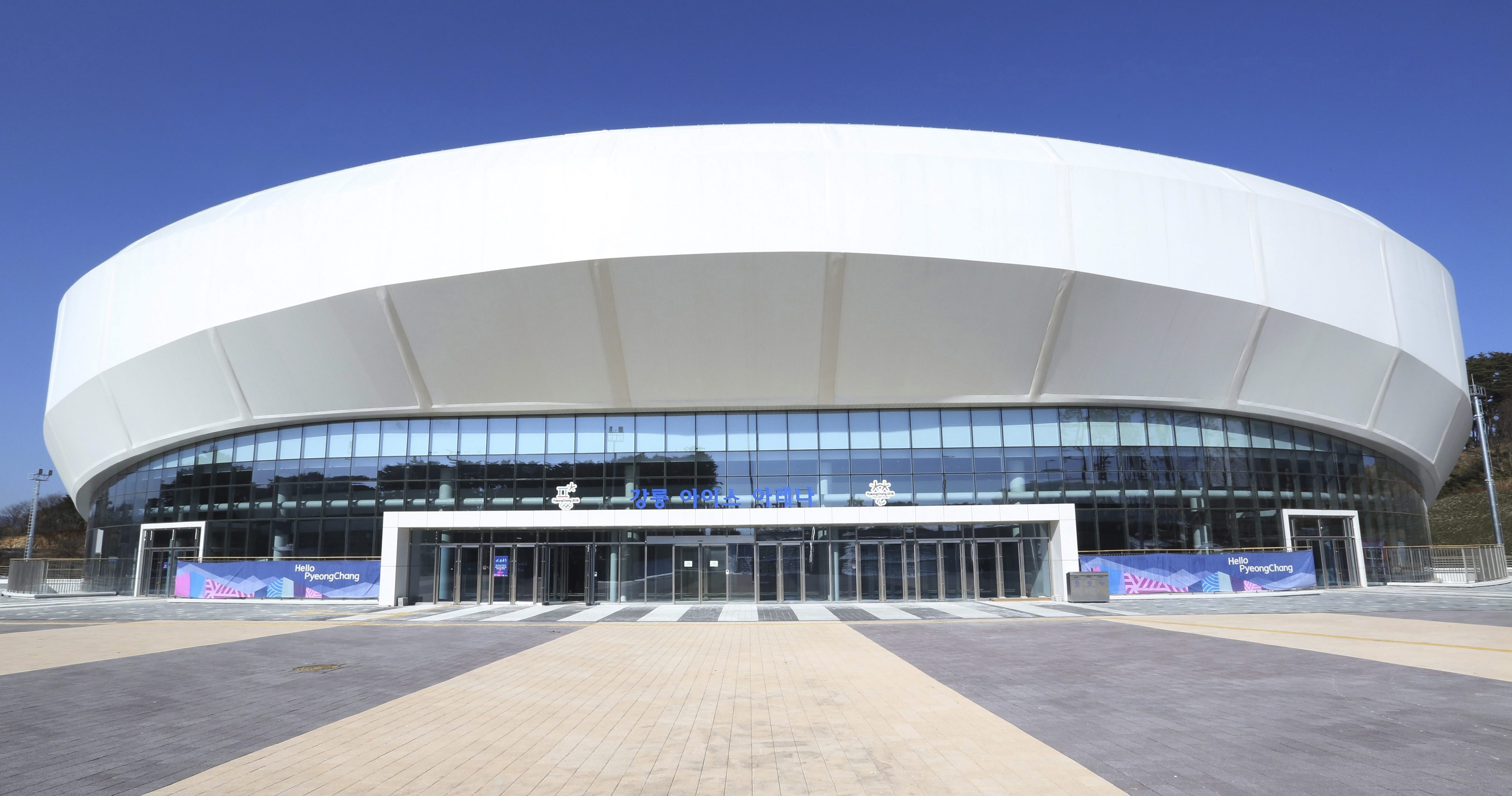 Gangneung Ice Arena (AP Photo/Ahn Young-joon)