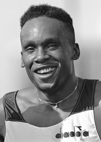 BrunySurin-001-1989 Bruny Surin in 1989 Photo: Claus Andersen